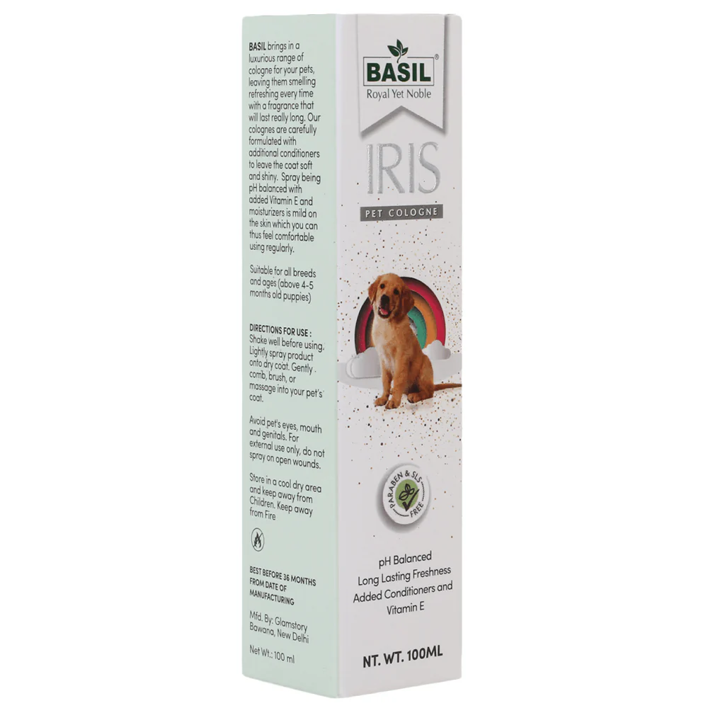 Basil Iris Cologne Spray for Dogs and Cats - Image 2