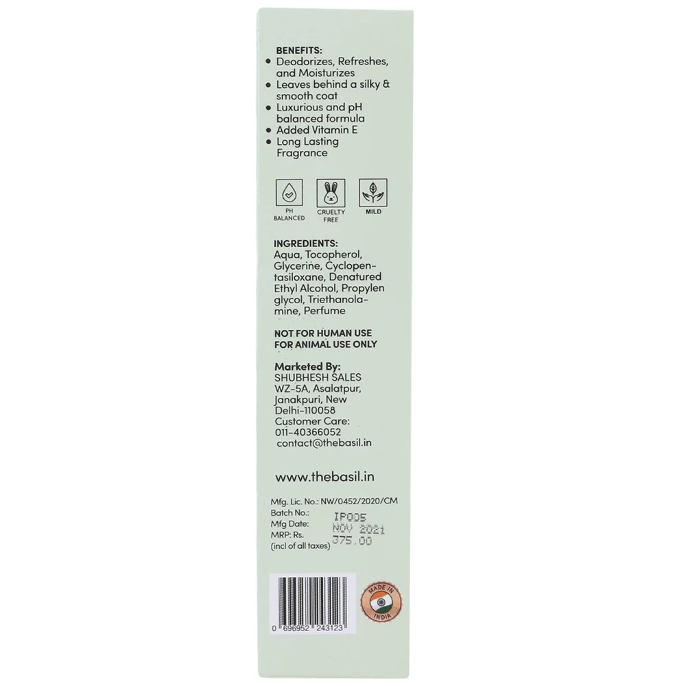 Basil Iris Cologne Spray for Dogs and Cats - Image 3