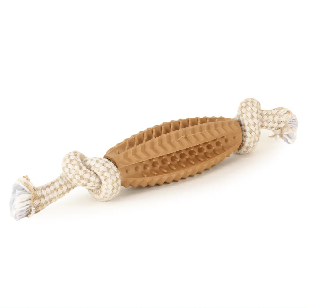 Basil Jute Rope with Spike TPR Chew Toy for Dogs | For Medium Chewers - Image 4