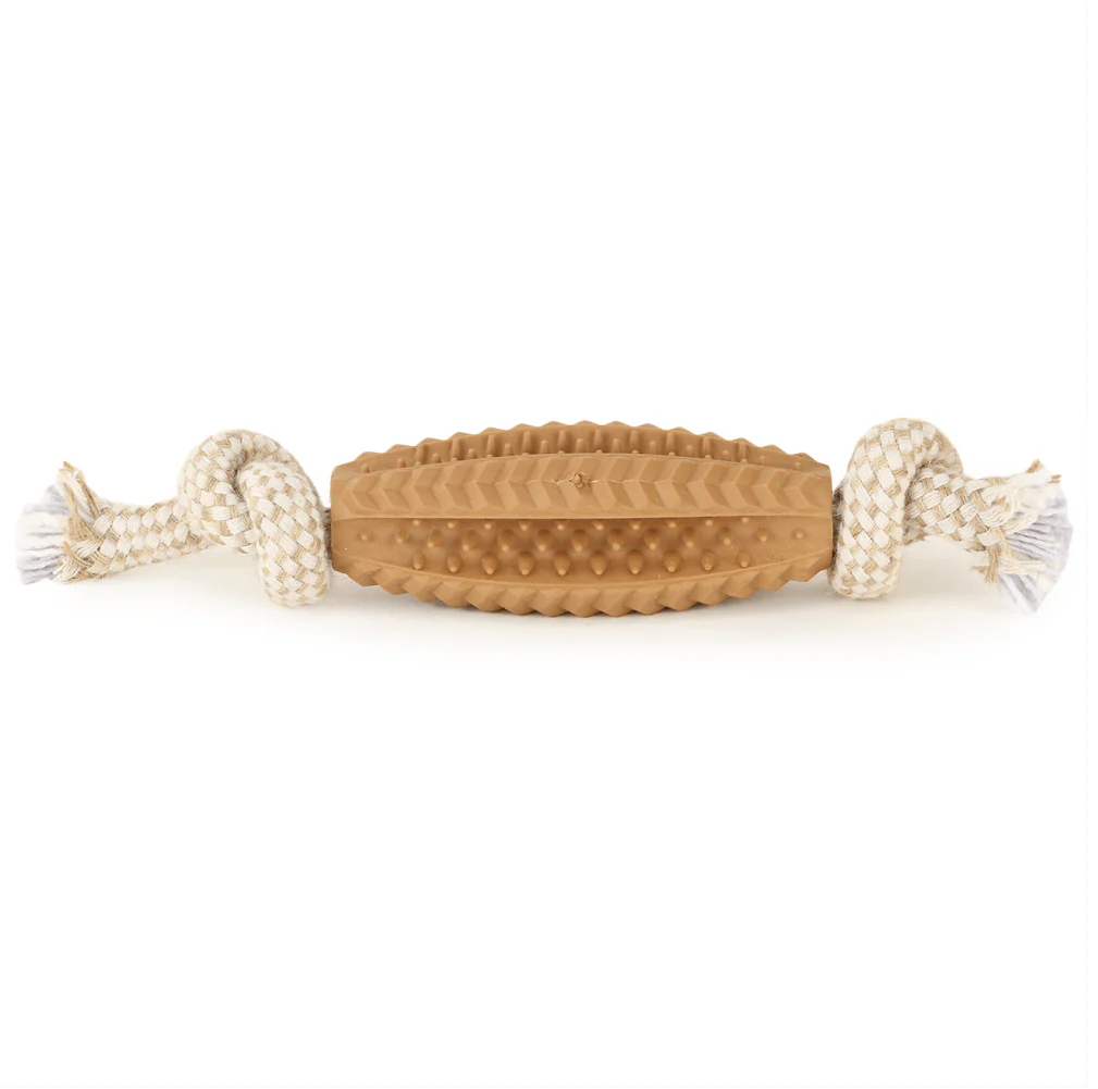 Basil Jute Rope with Spike TPR Chew Toy for Dogs | For Medium Chewers - Image 3