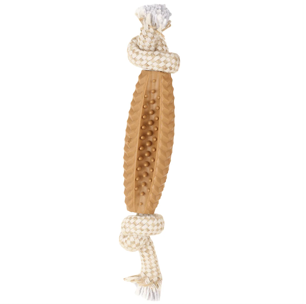 Basil Jute Rope with Spike TPR Chew Toy for Dogs | For Medium Chewers - Image 5