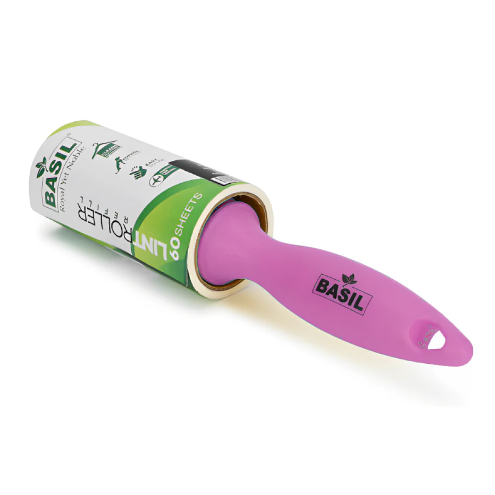 Basil Lint Roller for Dogs and Cats (Pink) - Image 2