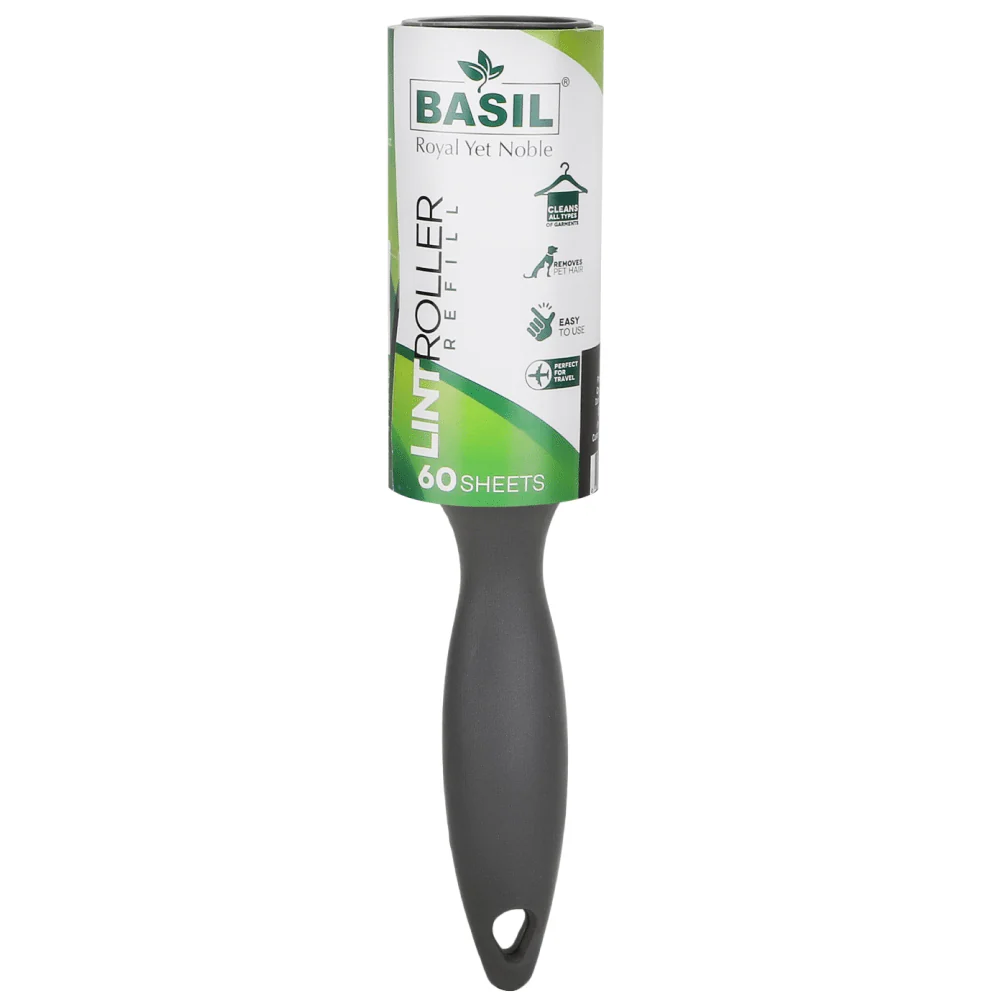 Basil Lint Roller for Dogs and Cats (Black) - Image 2