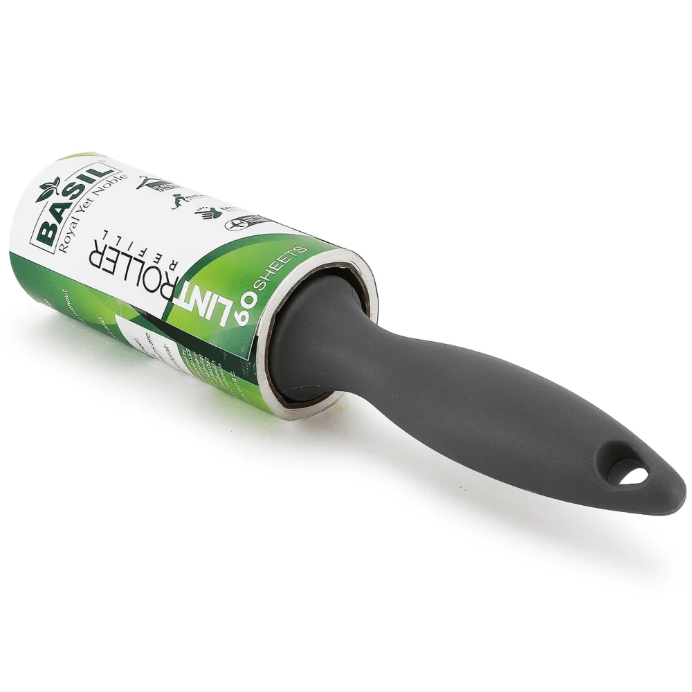 Basil Lint Roller for Dogs and Cats (Black) - Image 3