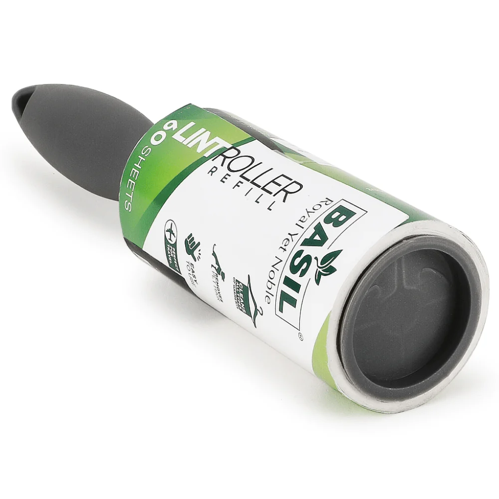 Basil Lint Roller for Dogs and Cats (Black) - Image 4