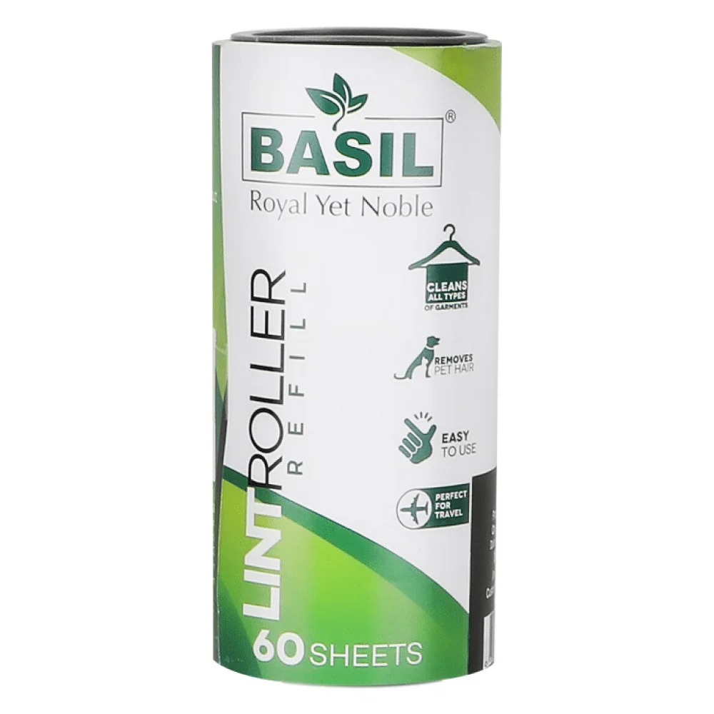 Basil Lint Roller Refill (60 Sheets) - Image 2