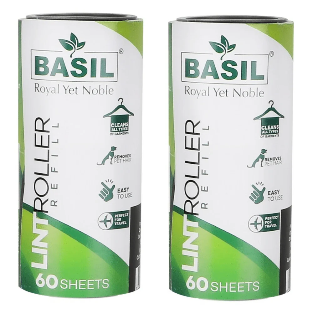 Basil Lint Roller Refill (60 Sheets) - Image 3