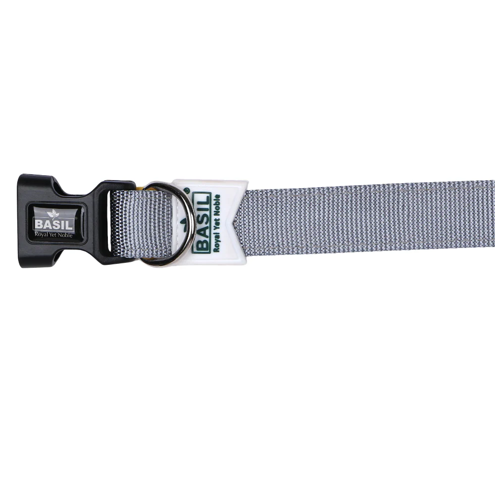 Basil Nylon Padded Collar for Dogs (Black) - Image 7