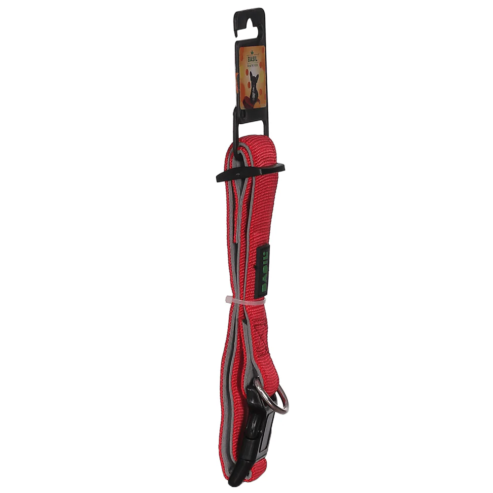 Basil Nylon Padded Collar for Dogs (Red) - Image 12