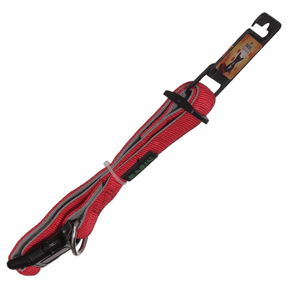 Basil Nylon Padded Collar for Dogs (Red) - Image 14