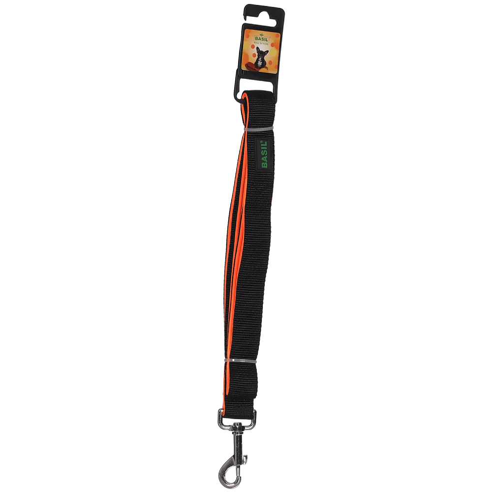 Basil Nylon Padded Leash for Dogs (Black) - Image 4