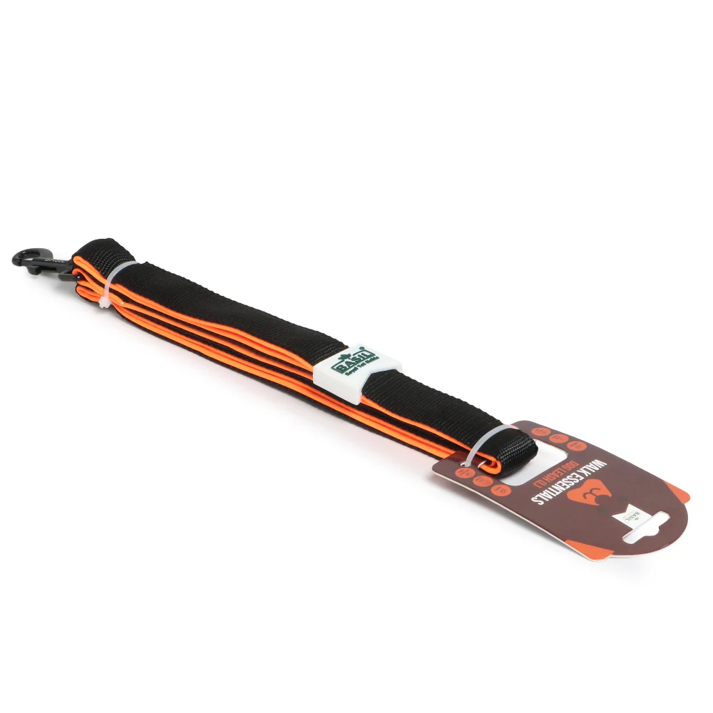Basil Nylon Padded Leash for Dogs (Black) - Image 6