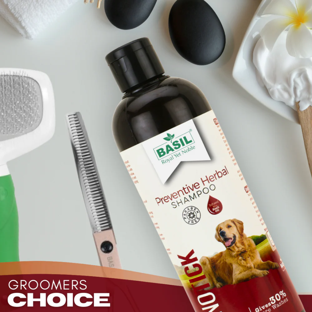 Basil Oat & Aloe Moisturising Shampoo for Dogs and Cats - Image 3