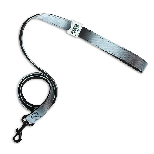 Basil Padded Leash for Dogs (Black/Gray) - Image 6