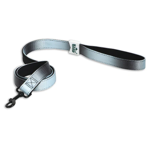 Basil Padded Leash for Dogs (Black/Gray) - Image 7