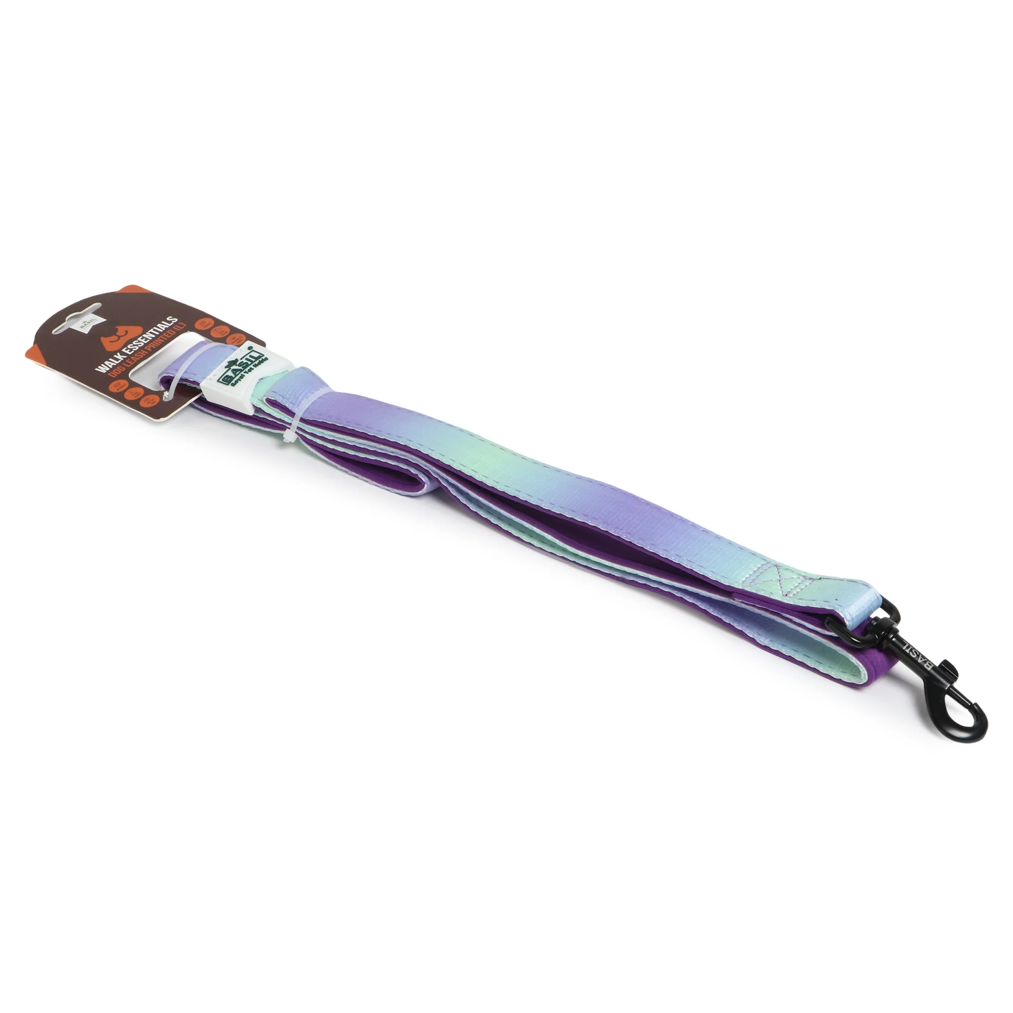 Basil Padded Leash for Dogs (Purple/Blue) - Image 3