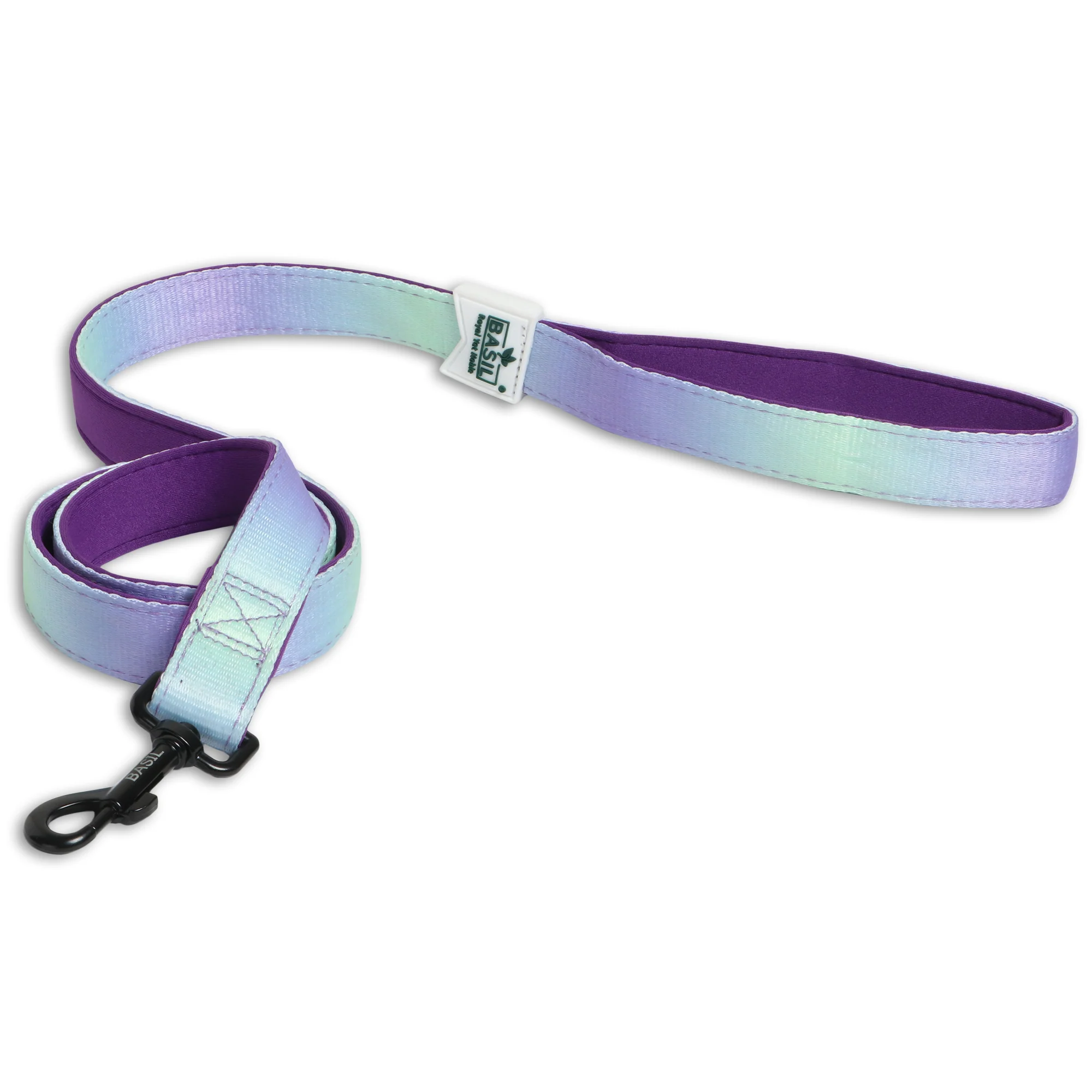 Basil Padded Leash for Dogs (Purple/Blue) - Image 7