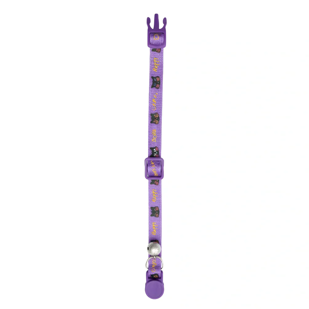 Basil Printed Collar for Cats & Puppies (Purple) - Image 2