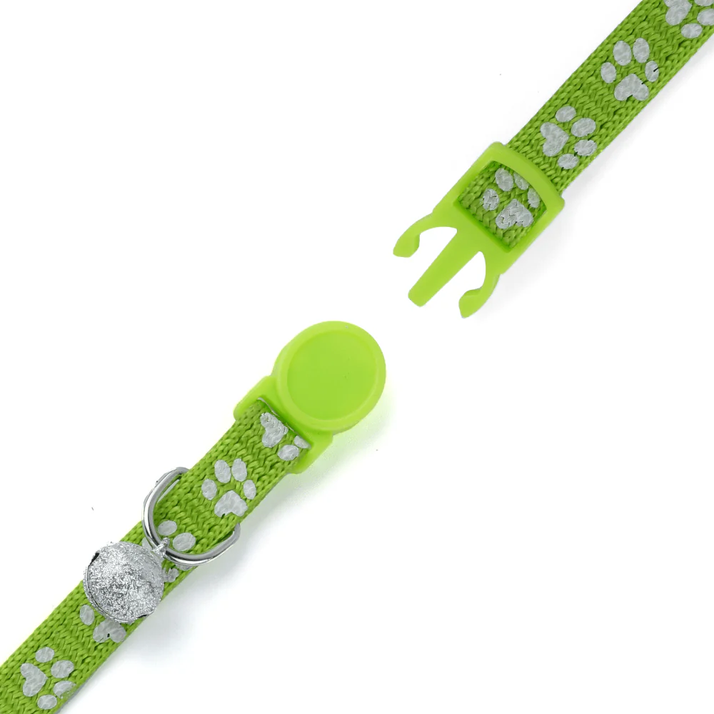 Basil Printed Collar for Cats & Puppies (Green) - Image 5