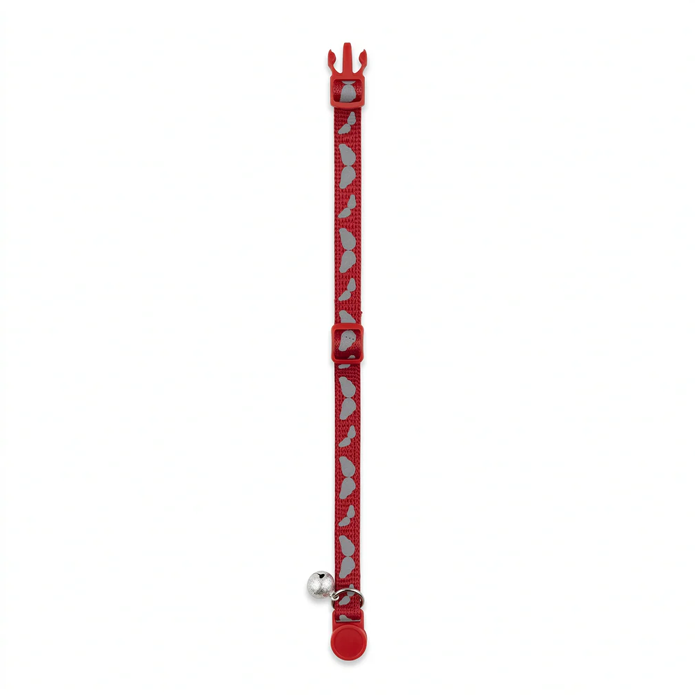 Basil Printed Collar for Cats & Puppies (Red) - Image 4