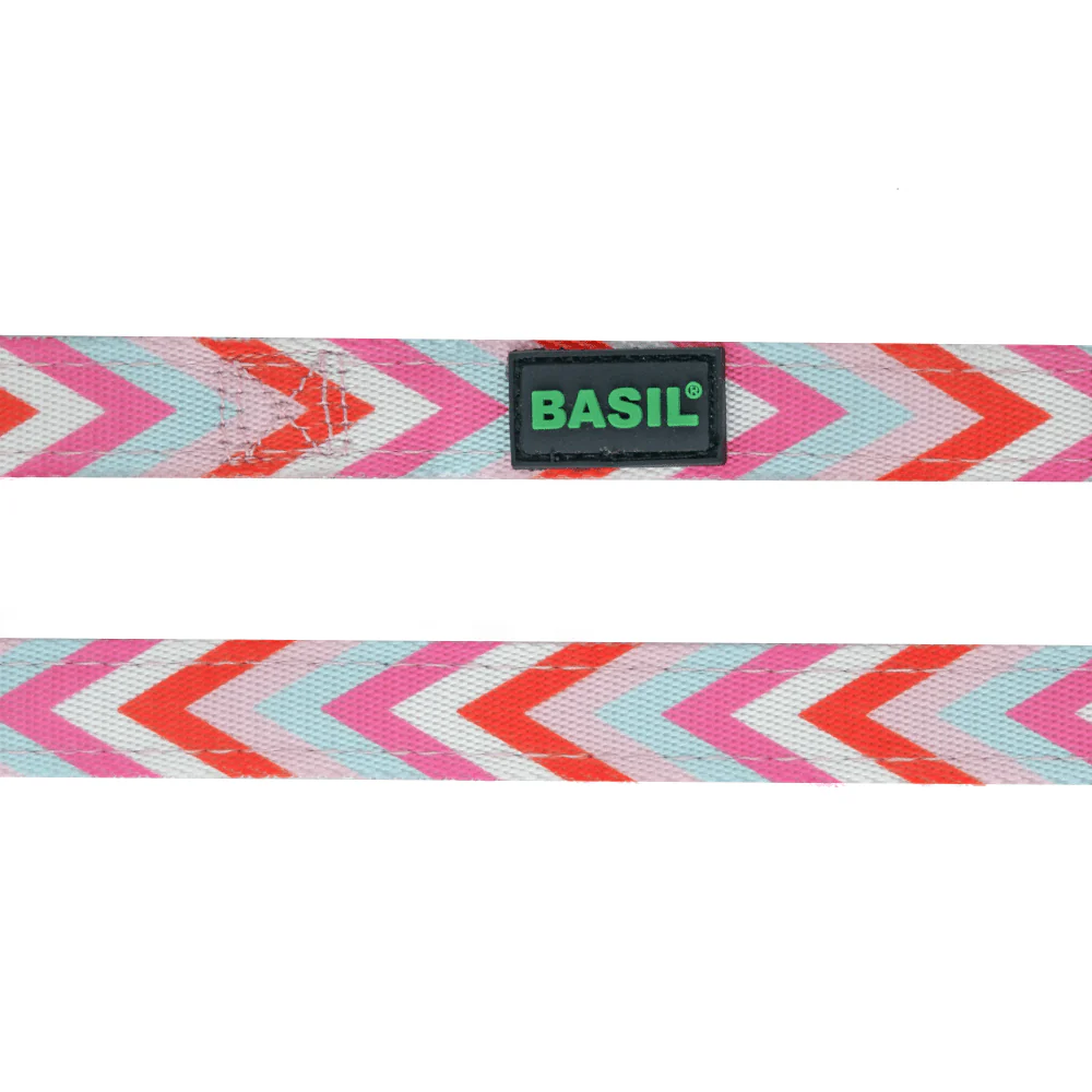 Basil Printed Leash for Dogs and Cats (Pink) - Image 3