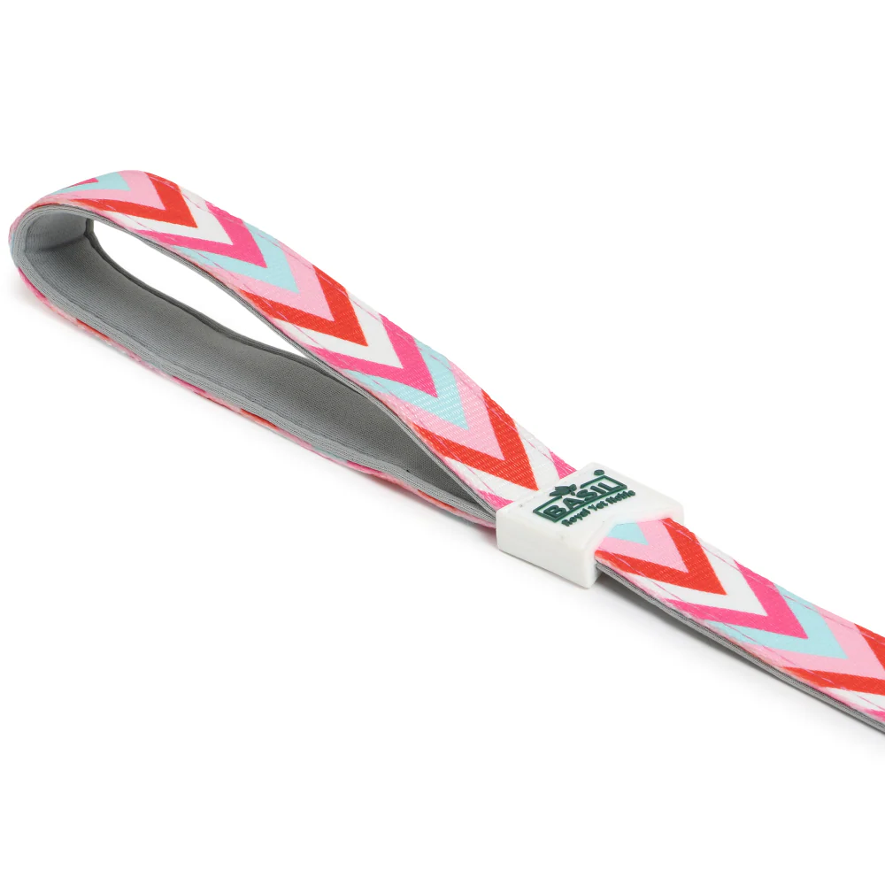 Basil Printed Leash for Dogs and Cats (Pink) - Image 8