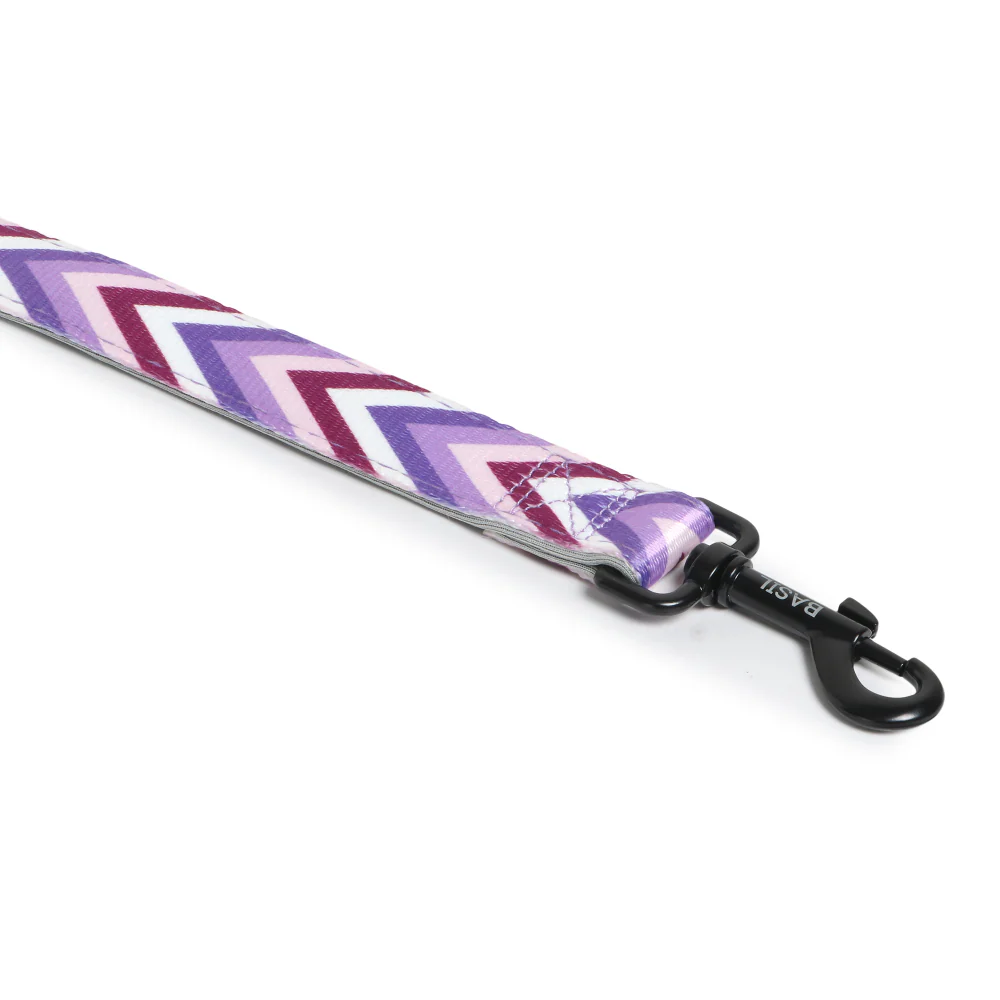Basil Printed Leash for Dogs and Cats (Purple) - Image 5