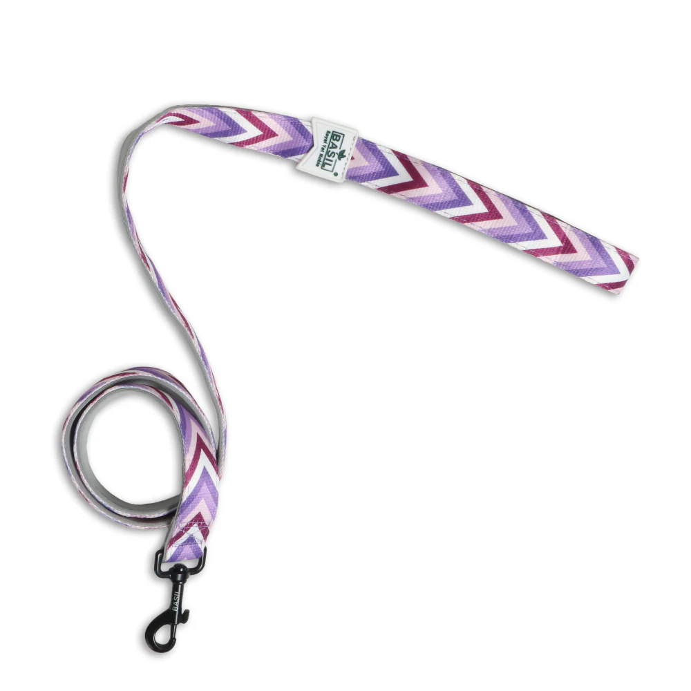 Basil Printed Leash for Dogs and Cats (Purple) - Image 8