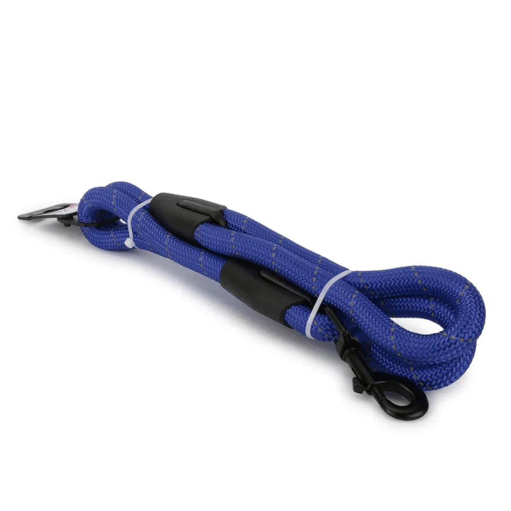 Basil Rope Leash for Dogs and Cats (Blue) - Image 3