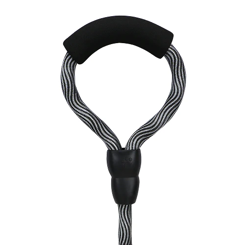 Basil Rope Leash for Dogs (Black/Gray) - Image 6