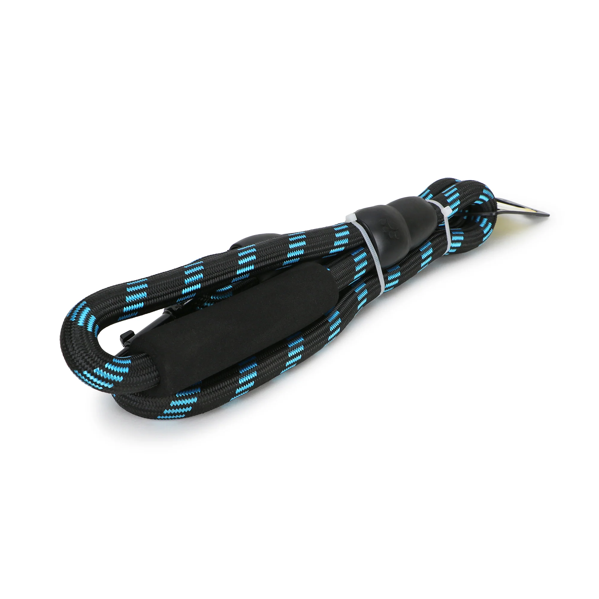 Basil Rope Leash for Dogs (Black/Blue) - Image 6