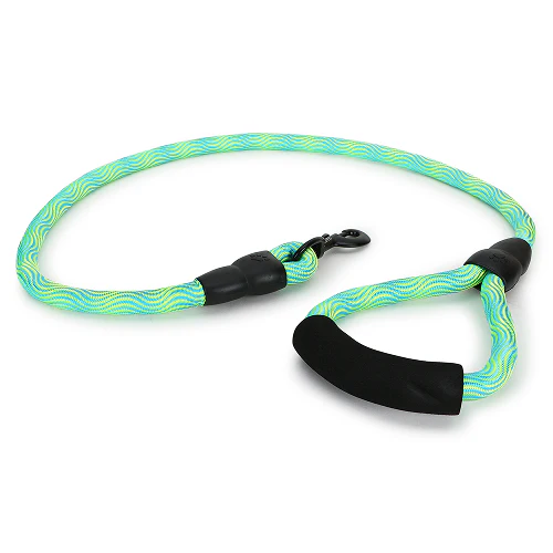 Basil Rope Leash for Dogs (Yellow/Green) - Image 5