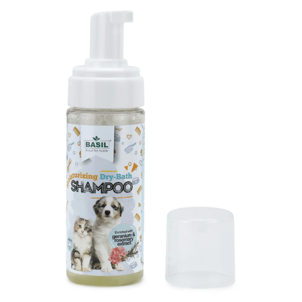 Basil Rosemary & Geranium Dry Dog Shampoo - Image 4