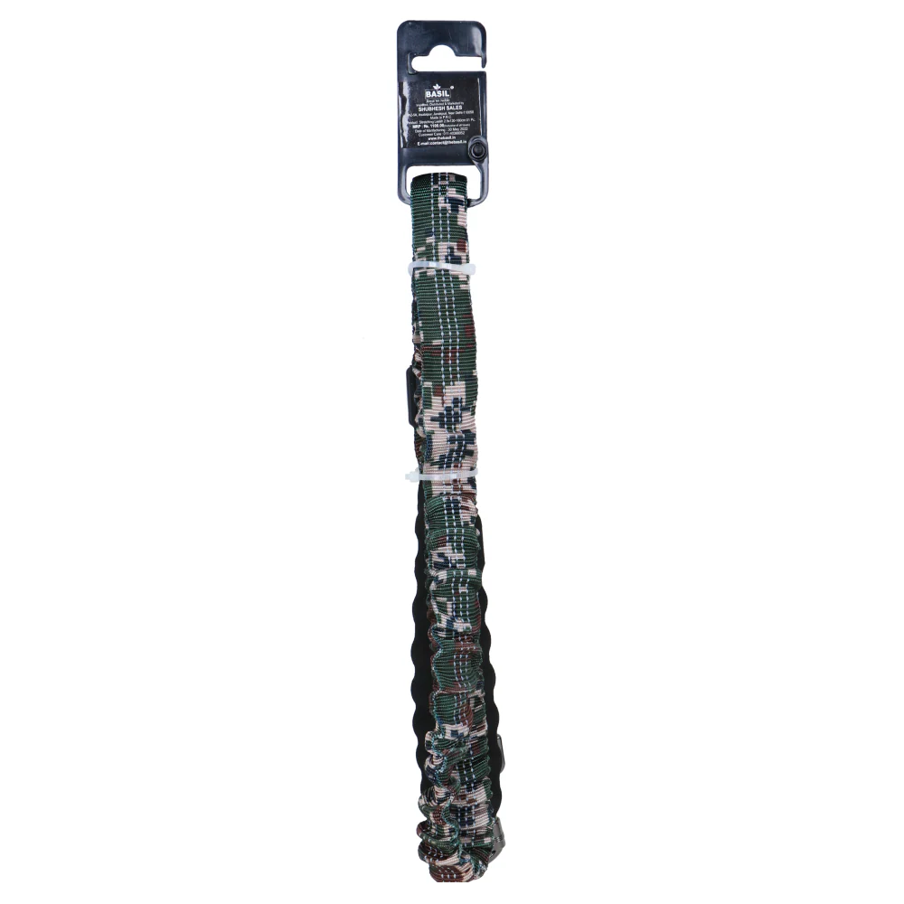 Basil Shock Absorbing Stretch Leash for Dogs (Green) - Image 5