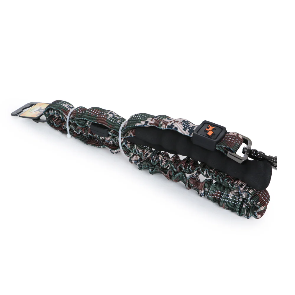 Basil Shock Absorbing Stretch Leash for Dogs (Green) - Image 7