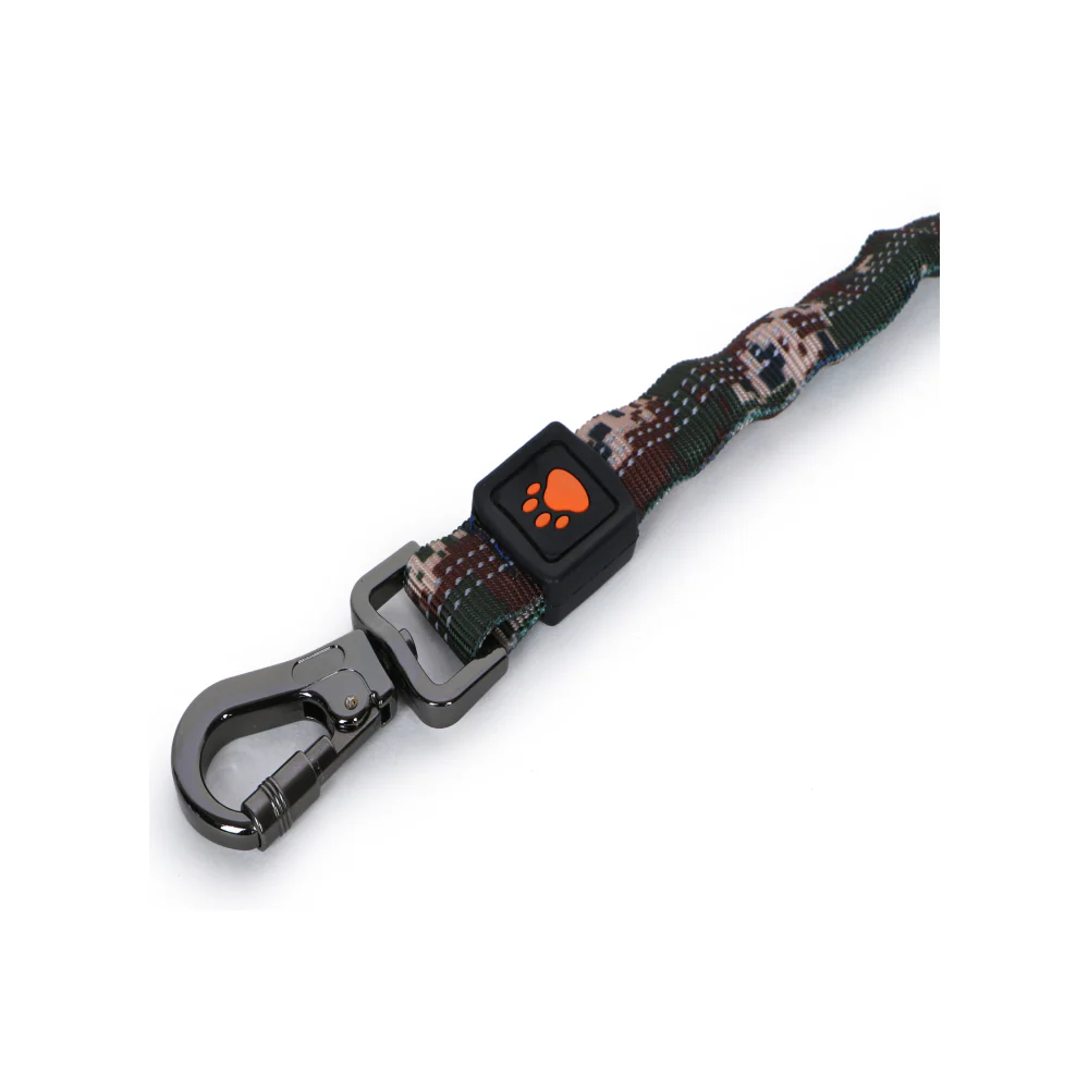 Basil Shock Absorbing Stretch Leash for Dogs (Green) - Image 9