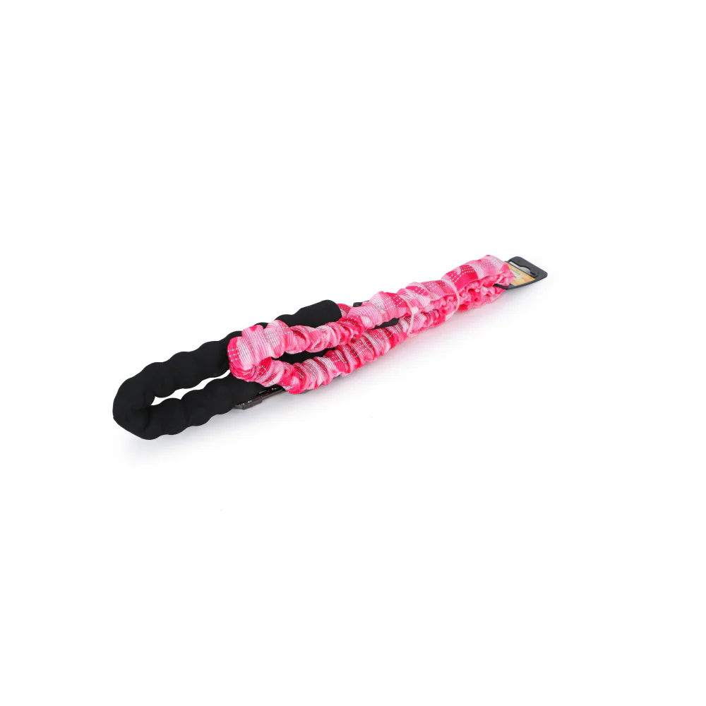 Basil Shock Absorbing Stretch Leash for Dogs (Pink) - Image 6