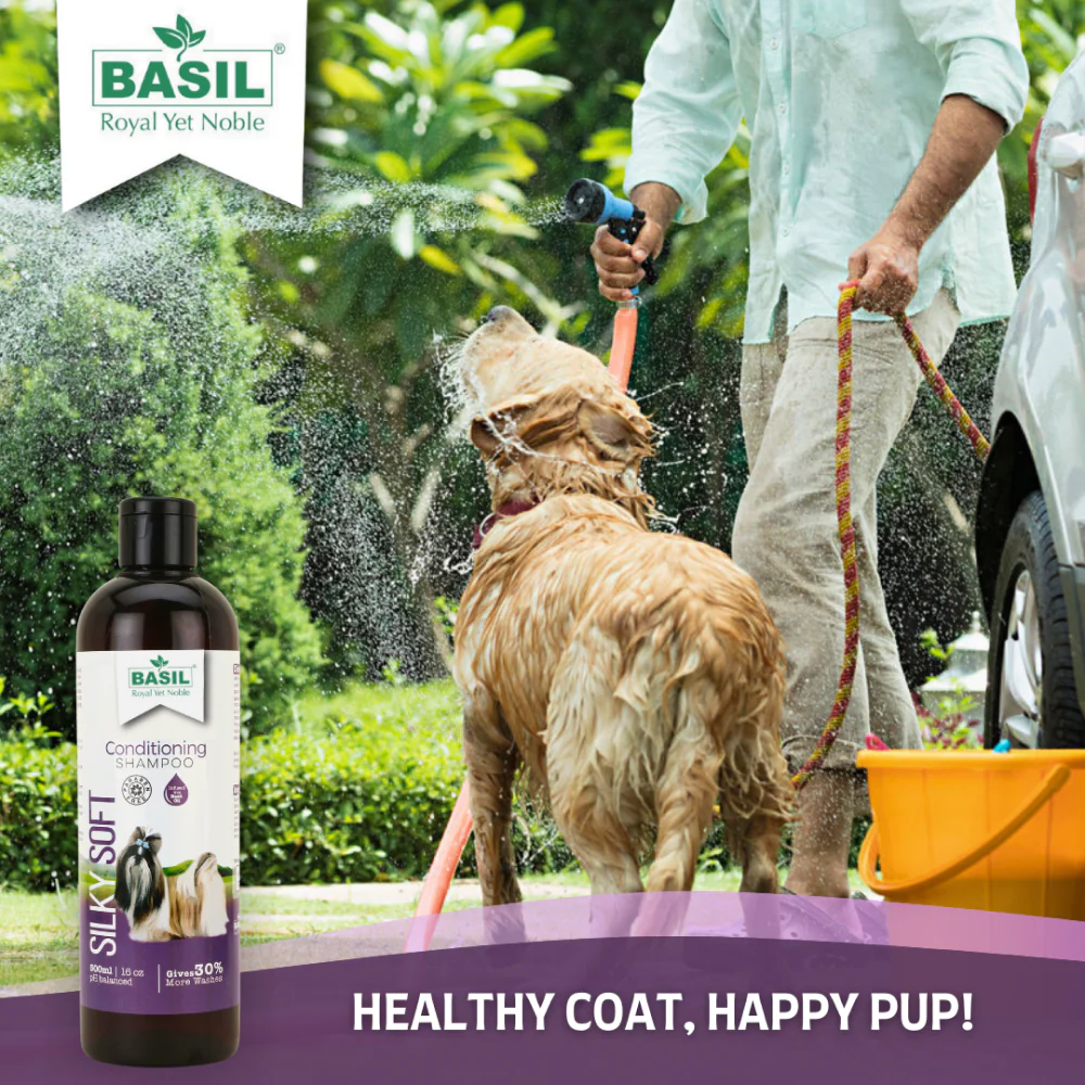 Basil Silky Soft Conditioning Dog Shampoo - Image 10