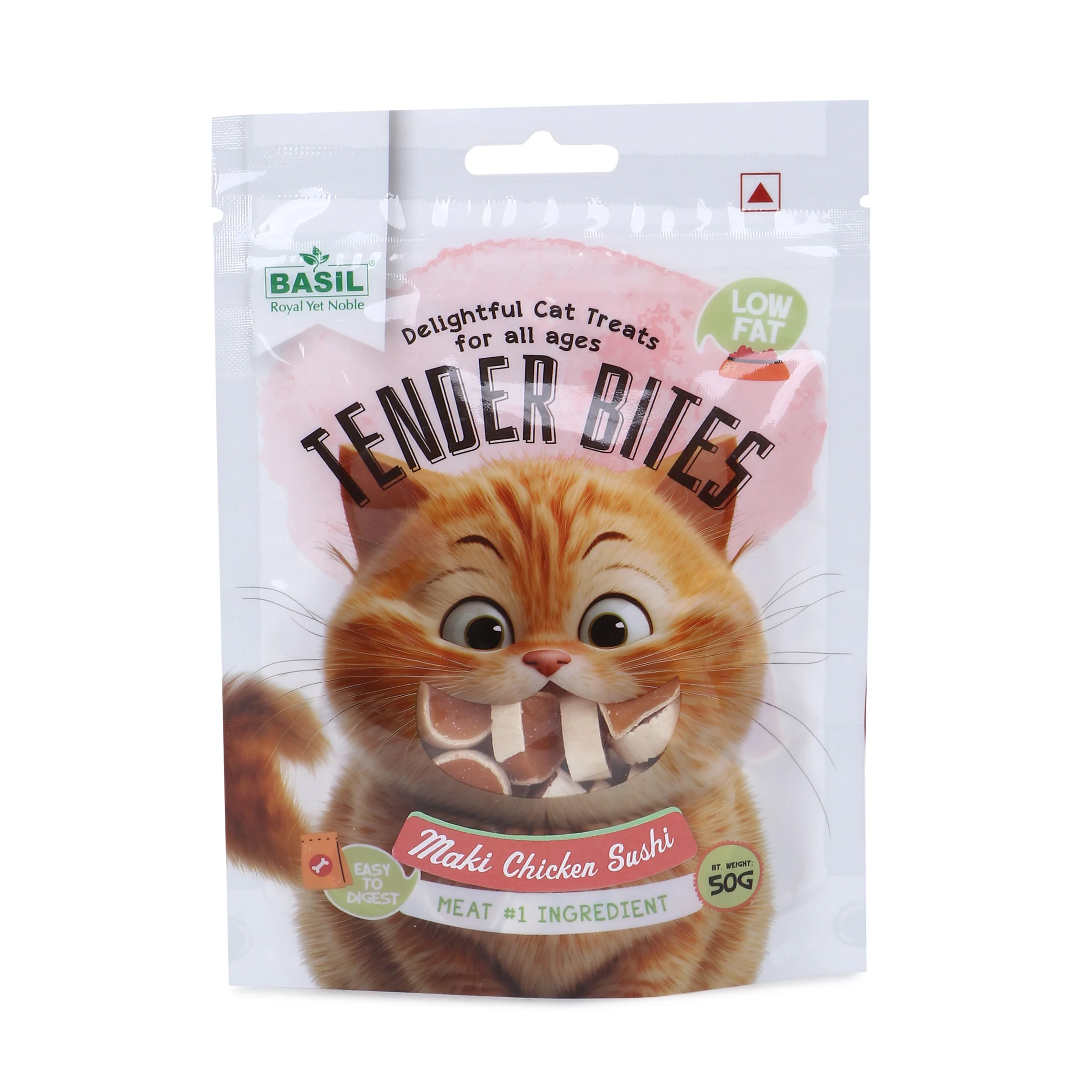Basil Tender Bites Maki Sushi Cat Treats - Image 11