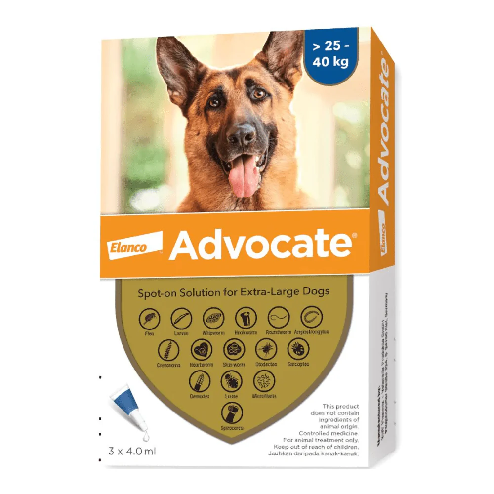Bayer Advocate Dog Tick and Flea Control Spot On - Image 2