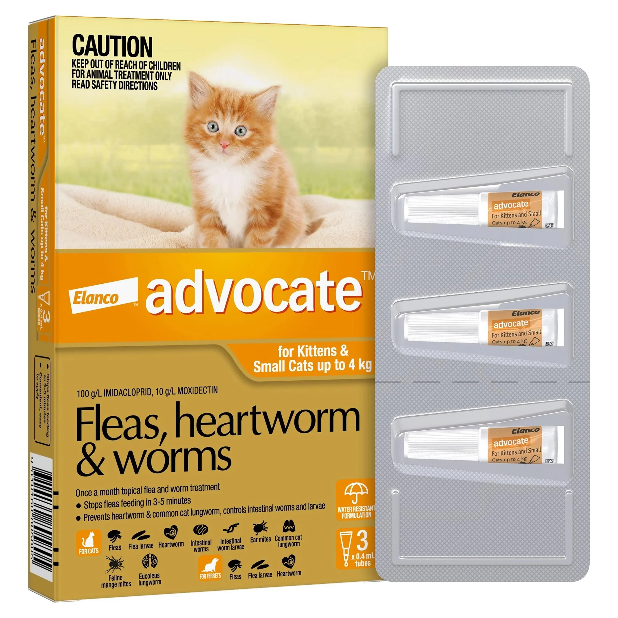 Bayer Elanco Advocate Spot On for Cats Upto 4kg - Image 2