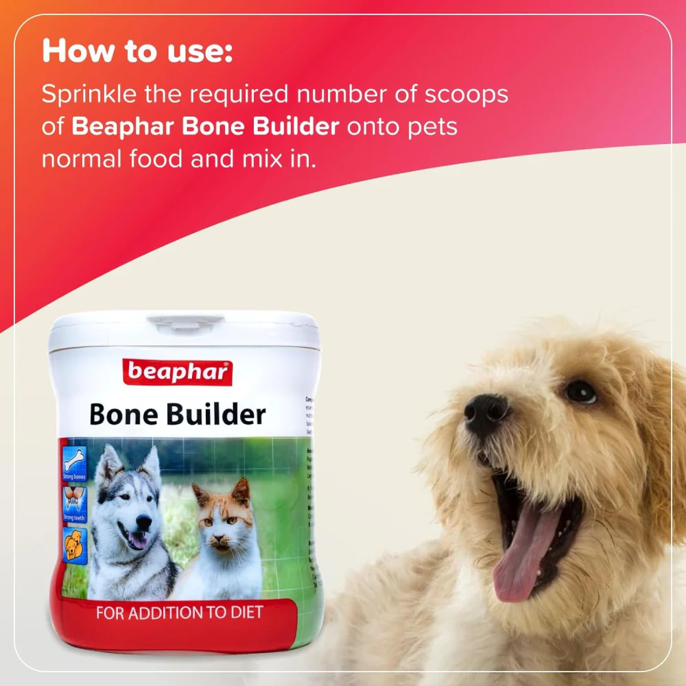 Beaphar Bone Builder Calcium Supplement for Dogs and Cats - Image 5