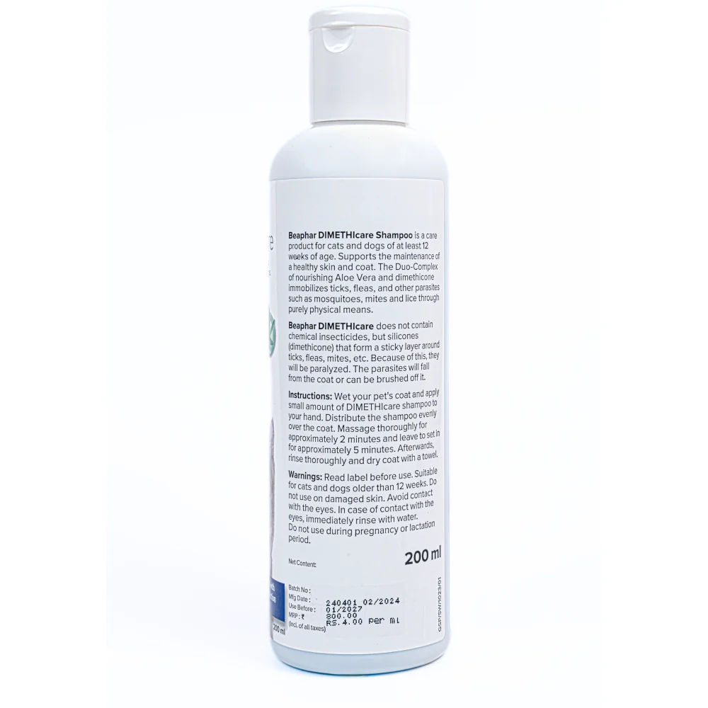 Beaphar Dimethi Care Shampoo for Dogs and Cats - Image 3