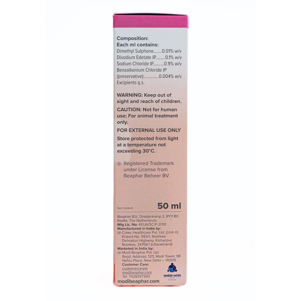 Beaphar Disodium Edetate and Sodium Chloride Eye Cleaner for Dogs and Cats - Image 3