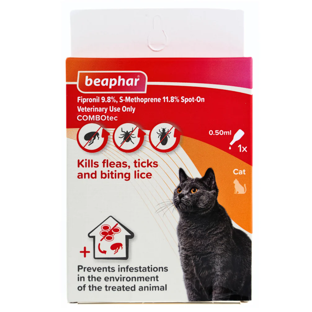 Beaphar Flea & Tick Spot On Combotec for Cats - Image 2