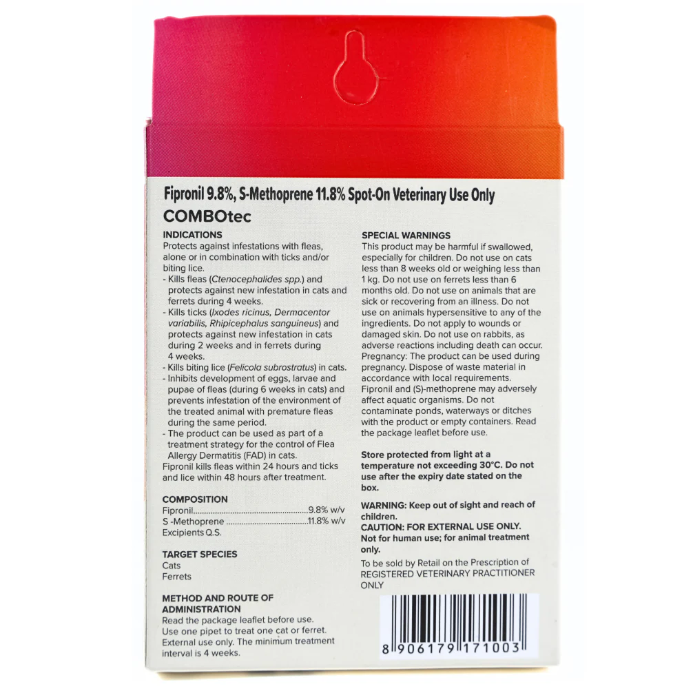 Beaphar Flea & Tick Spot On Combotec for Cats - Image 3