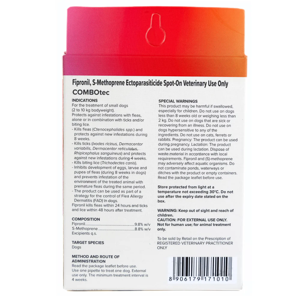 Beaphar Flea & Tick Spot On Combotec for Dogs - Image 2