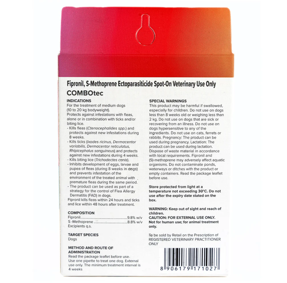 Beaphar Flea & Tick Spot On Combotec for Dogs - Image 4