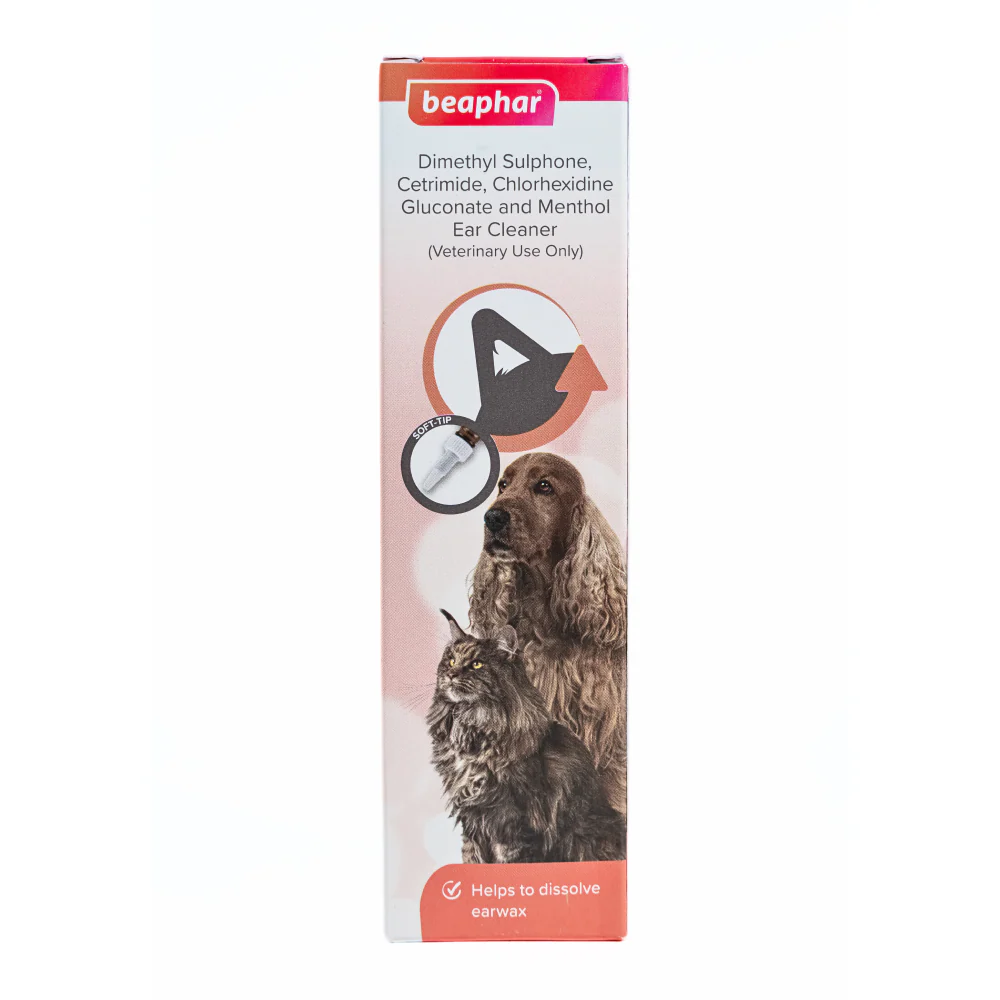 Beaphar Gluconate and Menthol Ear Cleaner for Dogs and Cats - Image 2