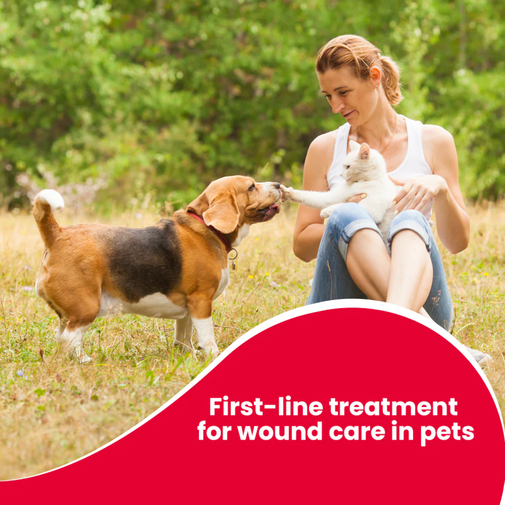 Beaphar Povidone Iodine Wound Healing Spray for Dogs and Cats - Image 2